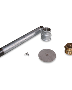 Nozzle end 0,2mm brass/SST f/Flex-Clamp